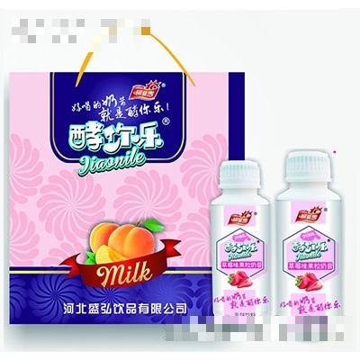 柯菲雪酵你樂草莓味果粒奶昔