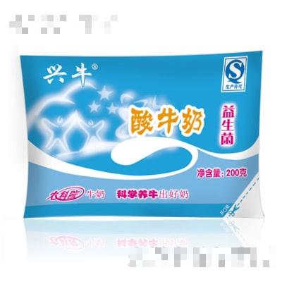 興牛益生菌酸牛奶（袋裝）