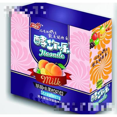 柯菲雪酵你樂草莓味果粒奶昔禮盒