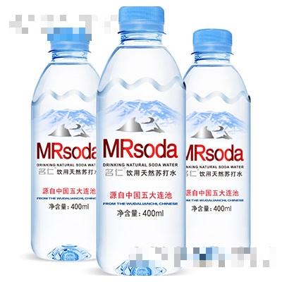 名仁飲用天然蘇打水400ml