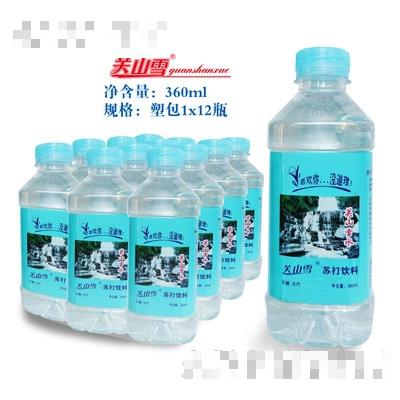 關山雪蘇打飲料360mlX12