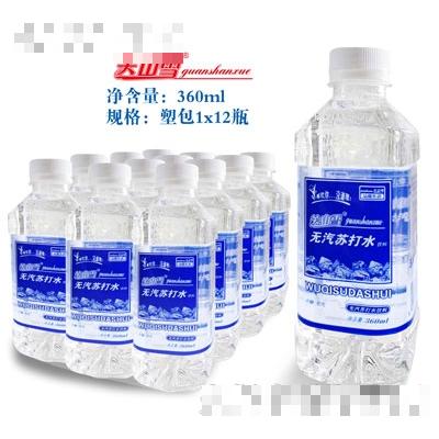 關山雪無汽蘇打水360mlX12