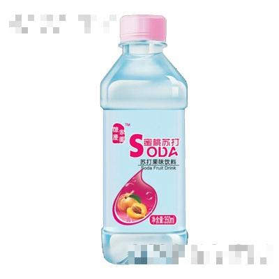 懷慶家園蜜桃蘇打350ml