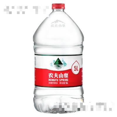 農(nóng)夫山泉天然的弱堿性水5L