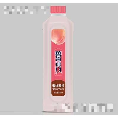 碧海冰風蜜桃蘇打果味飲料420ml