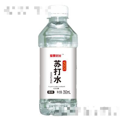聚果時光蘇打水350ml