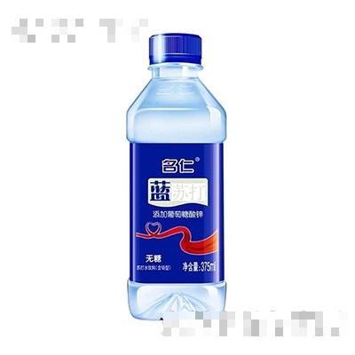 名仁藍蘇打飲料375ml