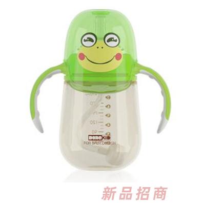 多了趣嗨皮派PPSU奶瓶綠色