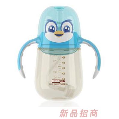 多了趣嗨皮派PPSU奶瓶藍色