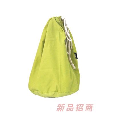 貝氏彩虹兔餐具收納袋布袋手提袋綠色