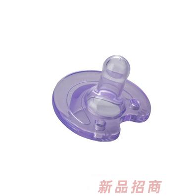 BENLE貝恩樂全硅膠安撫奶嘴紫色