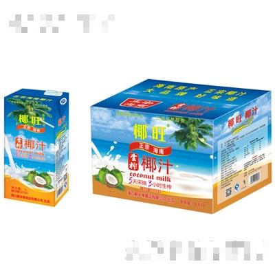 椰旺正宗海南原味椰子汁1Lx10瓶
