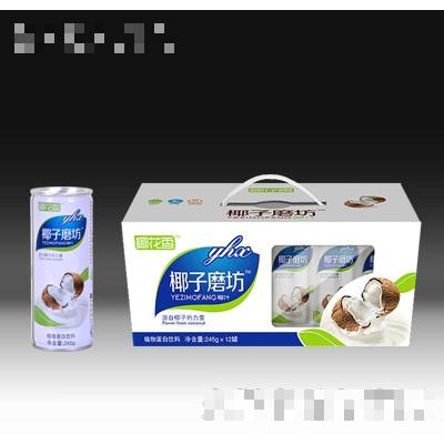 椰子磨坊果肉椰子汁245gx12罐