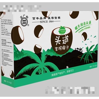 正廣和頭道生榨椰汁1Lx6盒