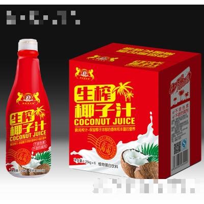 喜慶裝果肉椰子汁1.25kgx6瓶