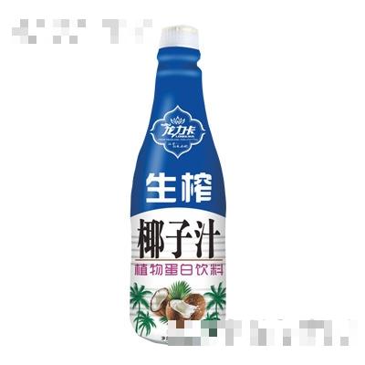 龍力卡生榨椰子汁500ml藍瓶
