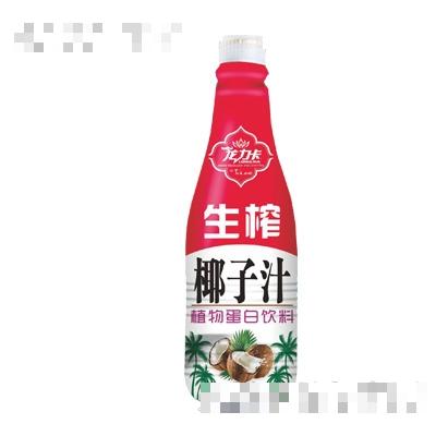 龍力卡生榨椰子汁500ml紅瓶
