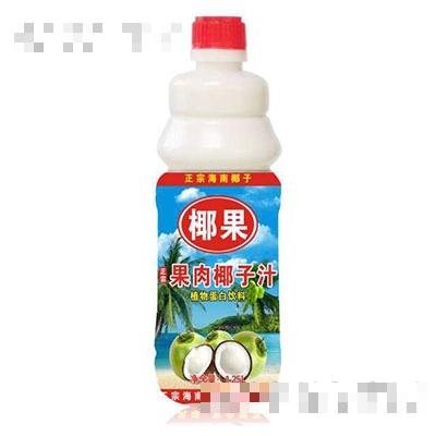 椰果果肉椰子汁1.25L瓶裝
