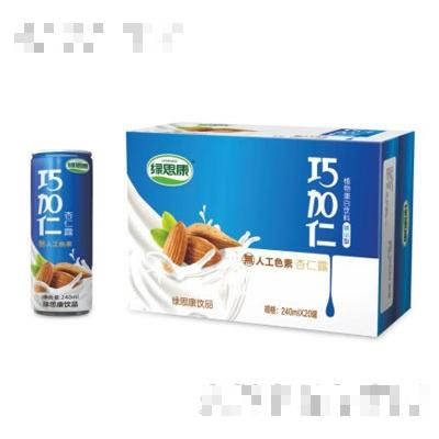 綠思康巧加仁杏仁露240mlX20