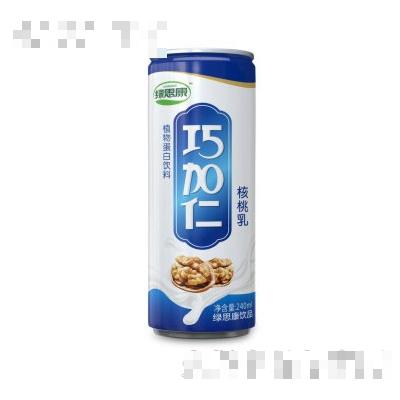 綠思康巧加仁核桃乳240ml