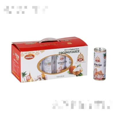 千層源121°泰式生榨果肉椰子汁245ml