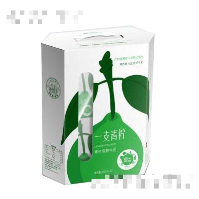 歸一一支青檸青檸酸牛奶200mlx12盒
