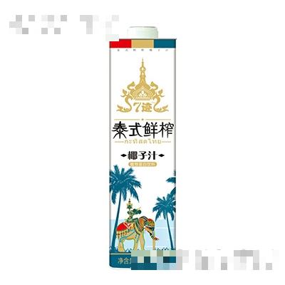 7跡泰式鮮榨椰子汁1000ml