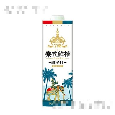 7跡泰式鮮榨椰子汁600ml