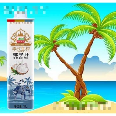 翠蔬果園泰式生榨椰子汁1L