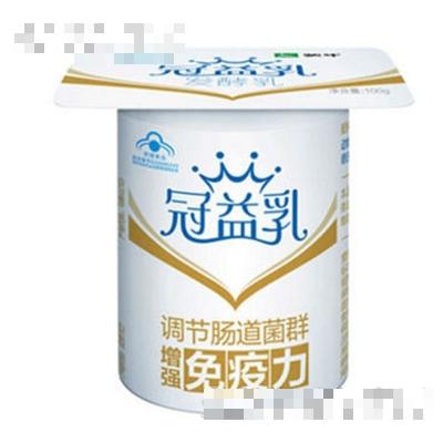 蒙牛冠益乳健字號酸牛乳原味100g