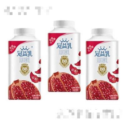 蒙牛冠益乳酸牛奶石榴玫瑰味250g
