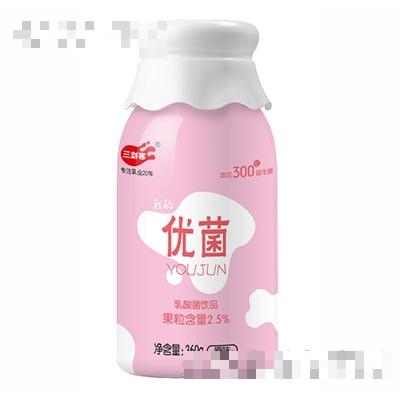 三劍客優菌乳酸菌原味360g