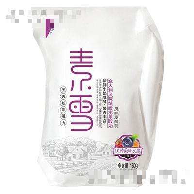 素雪意大利風味繽紛水果酸奶180g
