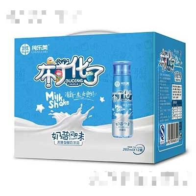 純樂美布丁化了發(fā)酵型酸奶飲品手提裝260mlx12瓶