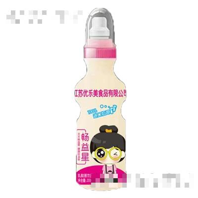 暢益星乳酸菌草莓味飲料200ml