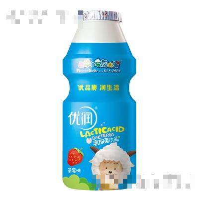 優(yōu)潤草莓味乳酸菌飲品160ml