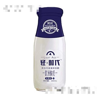 玻璃瓶輕時代歐洲酸奶藍(lán)莓味300ml