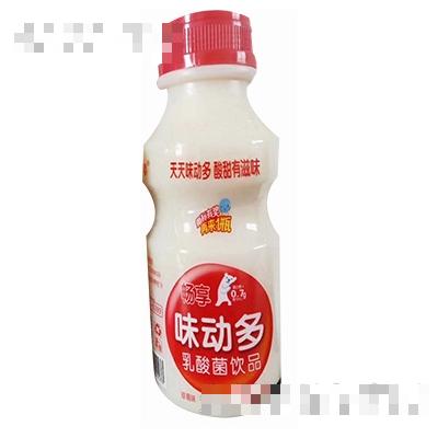 暢享味動多乳酸菌飲品草莓味340ml