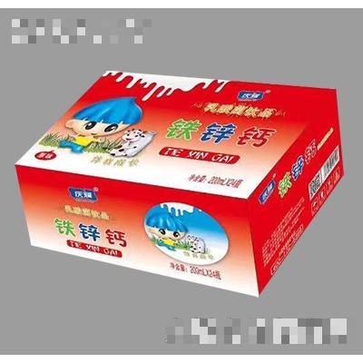 慶耀鐵鋅鈣乳酸菌飲品原味200ml×24瓶