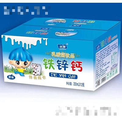 慶耀鐵鋅鈣乳酸菌飲品原味200ml×12瓶
