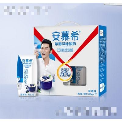 安慕希希臘酸奶藍莓味