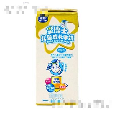 銀橋星博士兒童成長牛奶190ml