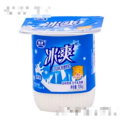 銀橋冰爽連杯原味酸奶