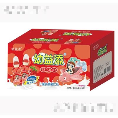 幼益添兒童乳酸菌飲品草莓味200mlx24瓶