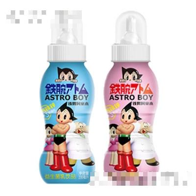 鐵臂阿童木益生菌乳飲品200ml系列產品