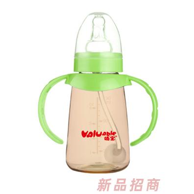 哺寶嬰兒感溫防摔玻璃奶瓶