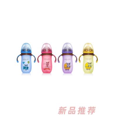 芭芘寶貝高硼硅包膠玻璃奶瓶組合大