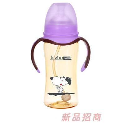 小頑曈PPSU奶瓶300ml紫色