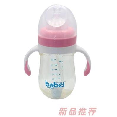 邦貝小象PA奶瓶粉色