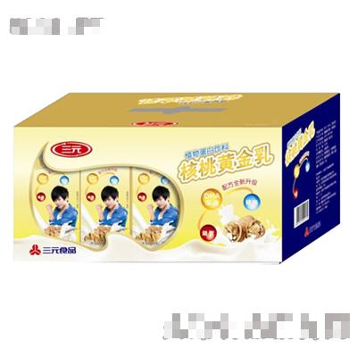 三元核桃黃金乳植物蛋白飲料箱裝
